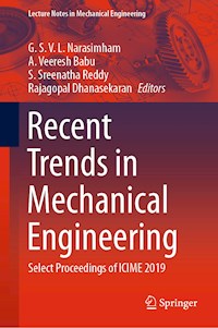 Recent Trends in Mechanical Engineering -  - E-Book