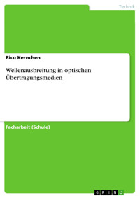 Wellenausbreitung in optischen Übertragungsmedien -  Rico Kernchen - E-Book