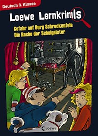 Loewe Lernkrimis - Gefahr auf Burg Schreckenfels / Die Rache der Schulgeister - Annette Neubauer - E-Book