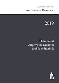 Jahrbuch für Allgemeine Didaktik 2019 -  - E-Book