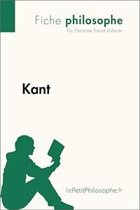 Kant (Fiche philosophe) - Éléonore Faivre d'Arcier - E-Book
